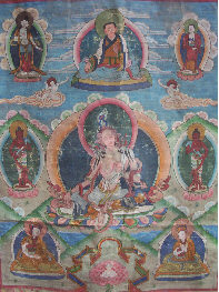 Thangka, Tibet, XIXe - Cliquez ici